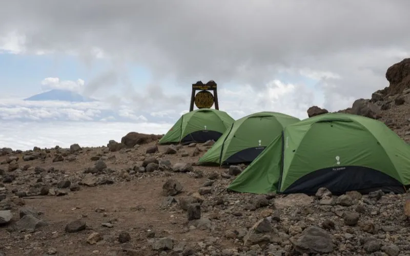 Arrow Glacier Campsite